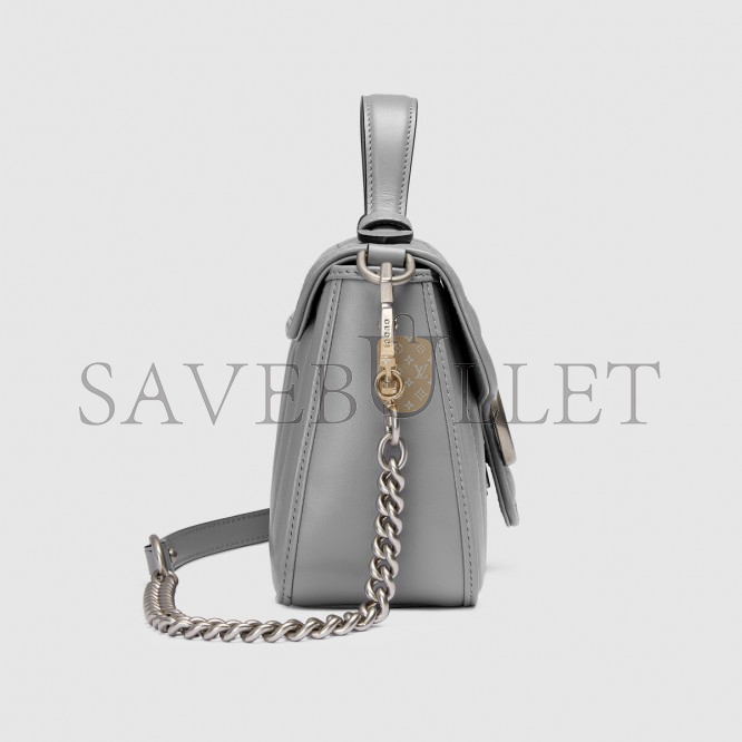 G*u*i gg marmont mini top handle bag 583571  (21*15.5*8cm)